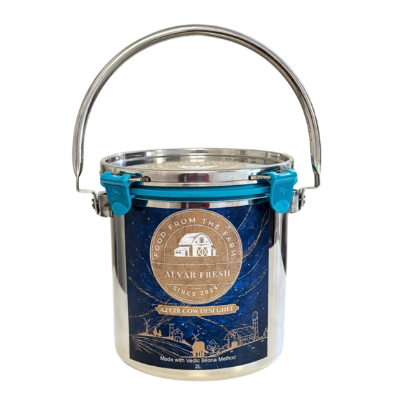 Alvar A2 gir cow deși ghee